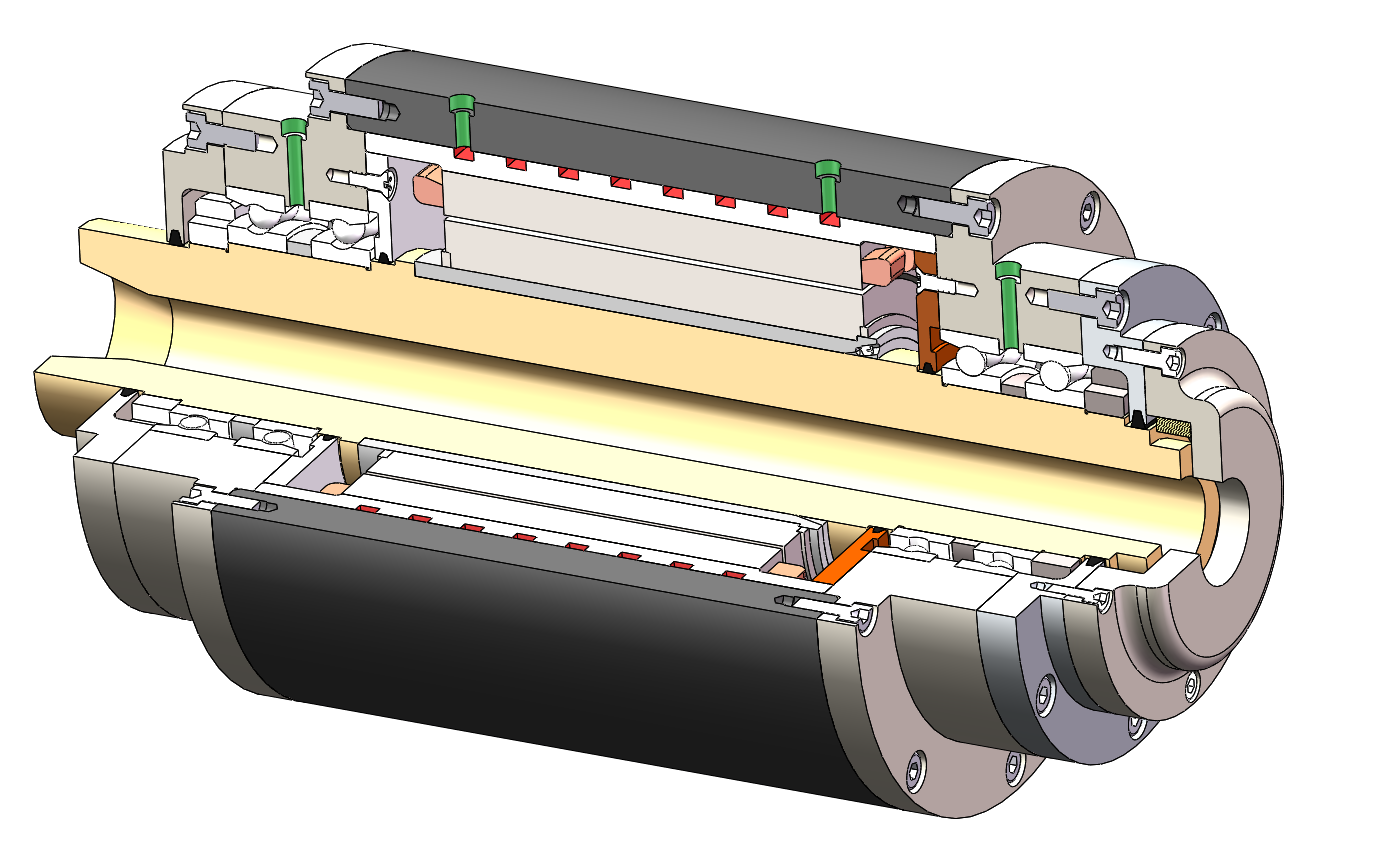 Spindle cross-section